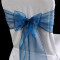 Turquoise Two Tone Organza TT9