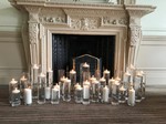 Candle Display for Fireplace