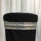 Silver Sequin Chair Bands