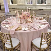 Blush and Gold Table