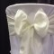 Ivory Taffeta Sash