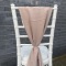 Stone Chiffon Chair Drape