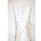 White Voile Chair Drape 