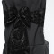 Black Velvet Flock Organza FB