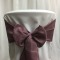 Mauve Hessian Sash