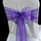 Purple Crystal Organza