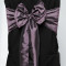 Grey Plum Taffeta
