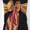 Copper Gold Taffeta Sash