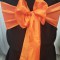 Burnt Orange Taffeta Sash