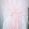 Pale Pink Organza Drape