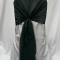 Hunter Green Chiffon Drape