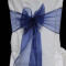 Navy Blue Organza PD26