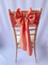 Beach Coral Taffeta Sash