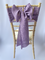 Victorian Lilac Linen Sash