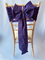Deep Purple Taffeta Sash