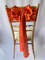 Burnt Orange Satin Sash