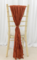 Rust Cheesecloth Drape