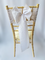 White Taffeta Sash