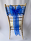 Cobalt Blue Crystal Organza Sash
