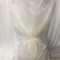 Clotted Cream Organza Chair Drape 