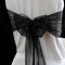 Black Crystal Organza