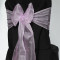 Palest Lavender Crystal Organza