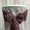 Mauve Hessian Sash 