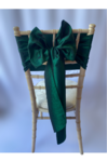  Hunter Taffeta Sash on Chiavari chair