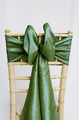 Sage Green Taffeta Sash on Chiavari chair