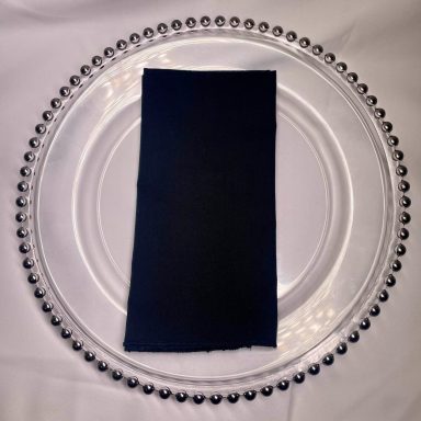 Navy Polycotton Napkin