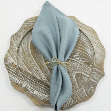 Dusty Blue Premium Linen Napkin