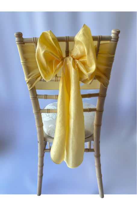 Lemon Taffeta Sash Lemon Taffeta Sash