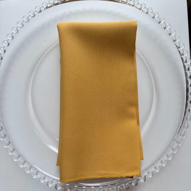 Gold Polycotton Napkin