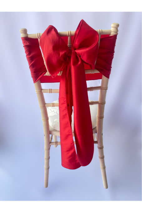 Red Taffeta Sash Red Taffeta Sash