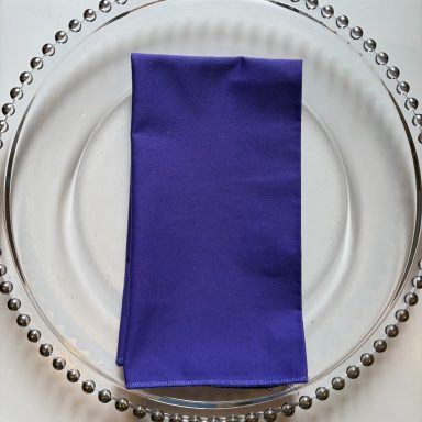 Purple Polycotton Napkin
