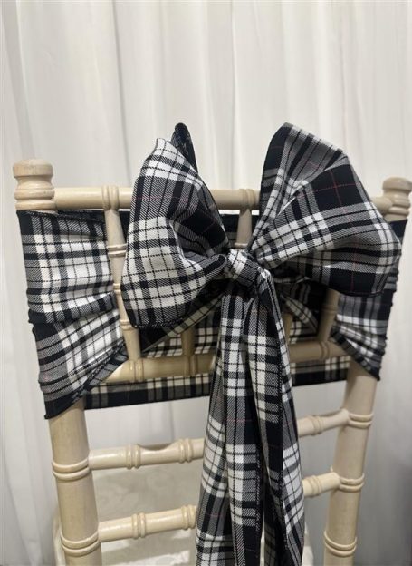 Black and White Tartan (Small Check) Black and White Tartan (Small Check)