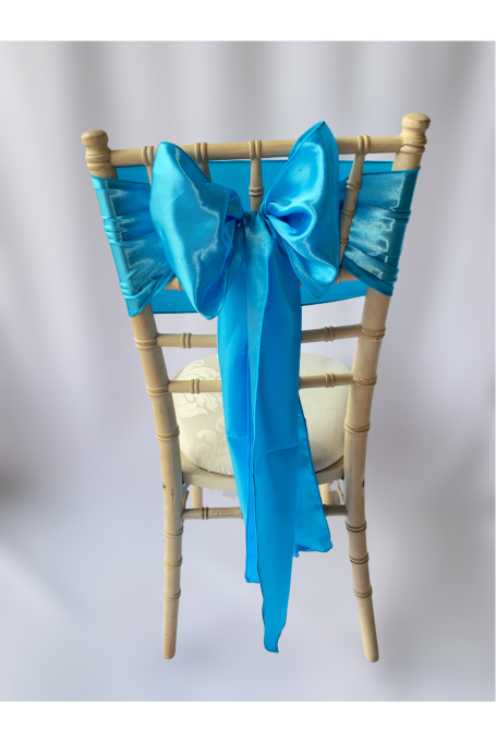 Turquoise Satin Sash Turquoise Satin Sash