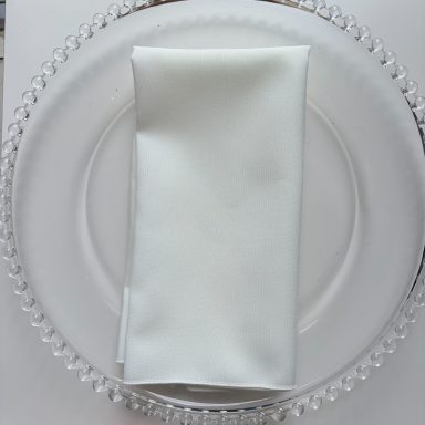 Ivory Polycotton Napkin