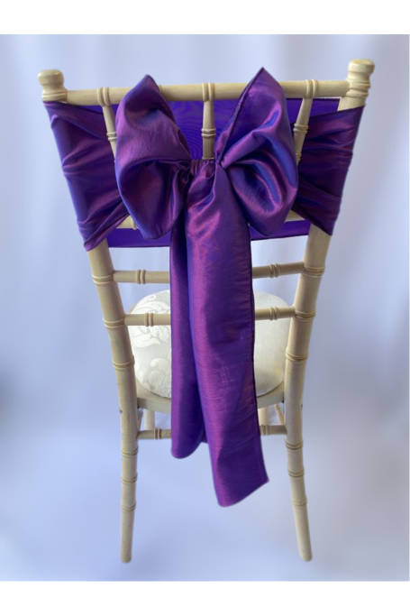 Cadburys Purple Taffeta Sash Cadburys Purple Taffeta Sash