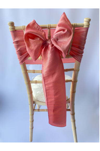 Vintage Rose Taffeta Sash