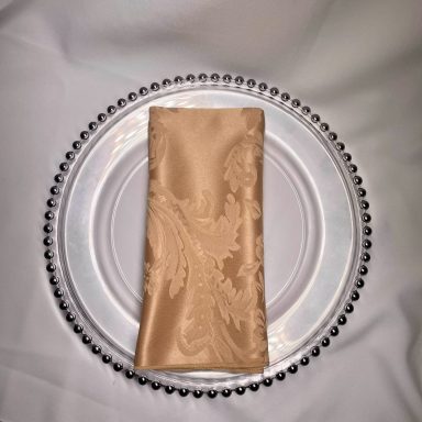 Gold Damask Napkin