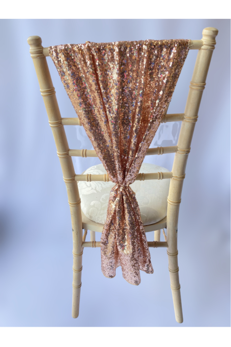 Blush Sequin Drape Blush Sequin Drape