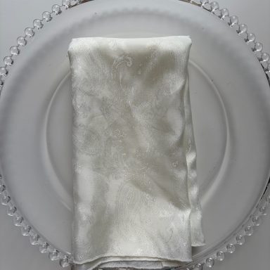 Cream Damask Napkin
