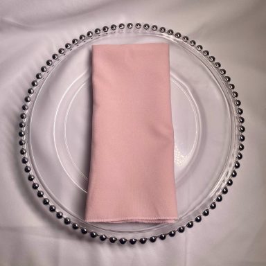 Blush Pink Polycotton Napkin