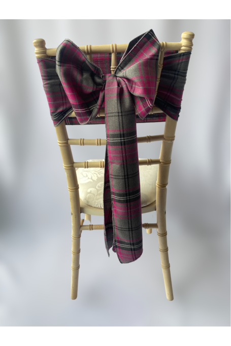 Hot Pink and Grey Tartan Hot Pink and Grey Tartan