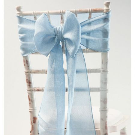 Pale Blue Linen Sash Pale Blue Linen Sash
